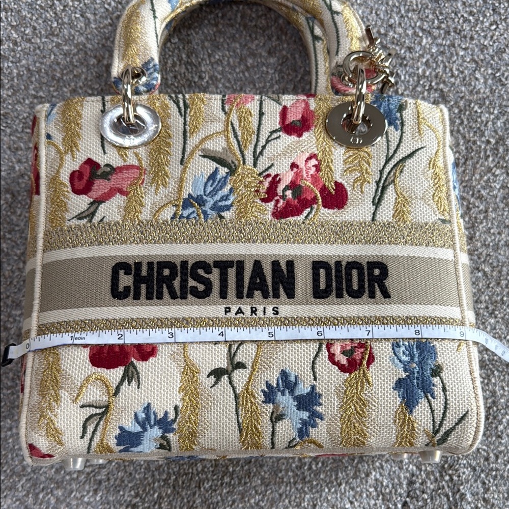 Dior Mini Floral Canvas Bag - Picture 13 of 15